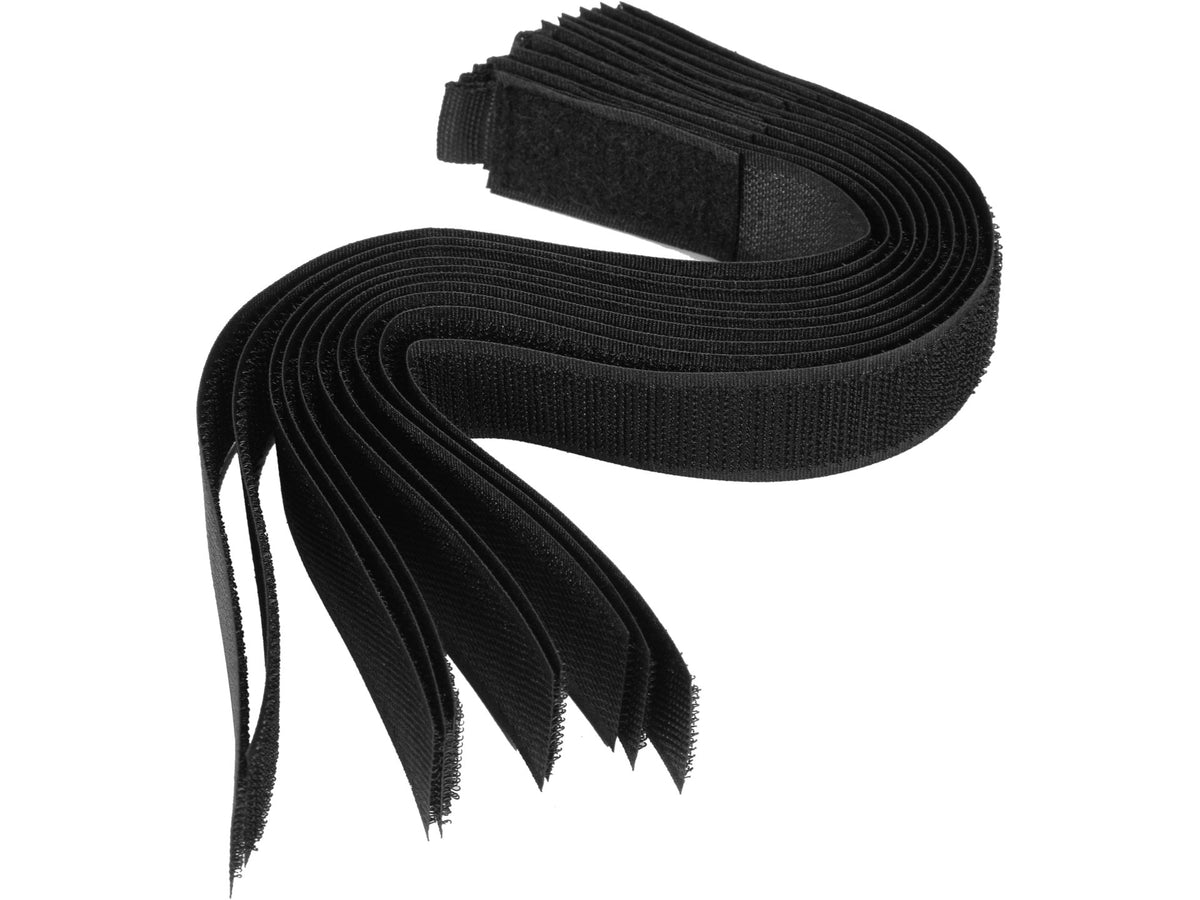 Klittenband 300MM 10ST. ZWART