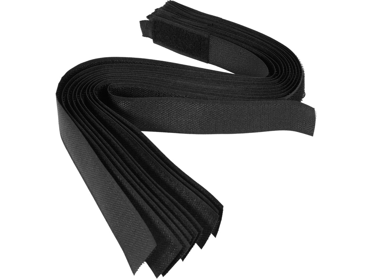 Klittenband 450MM 10ST. ZWART