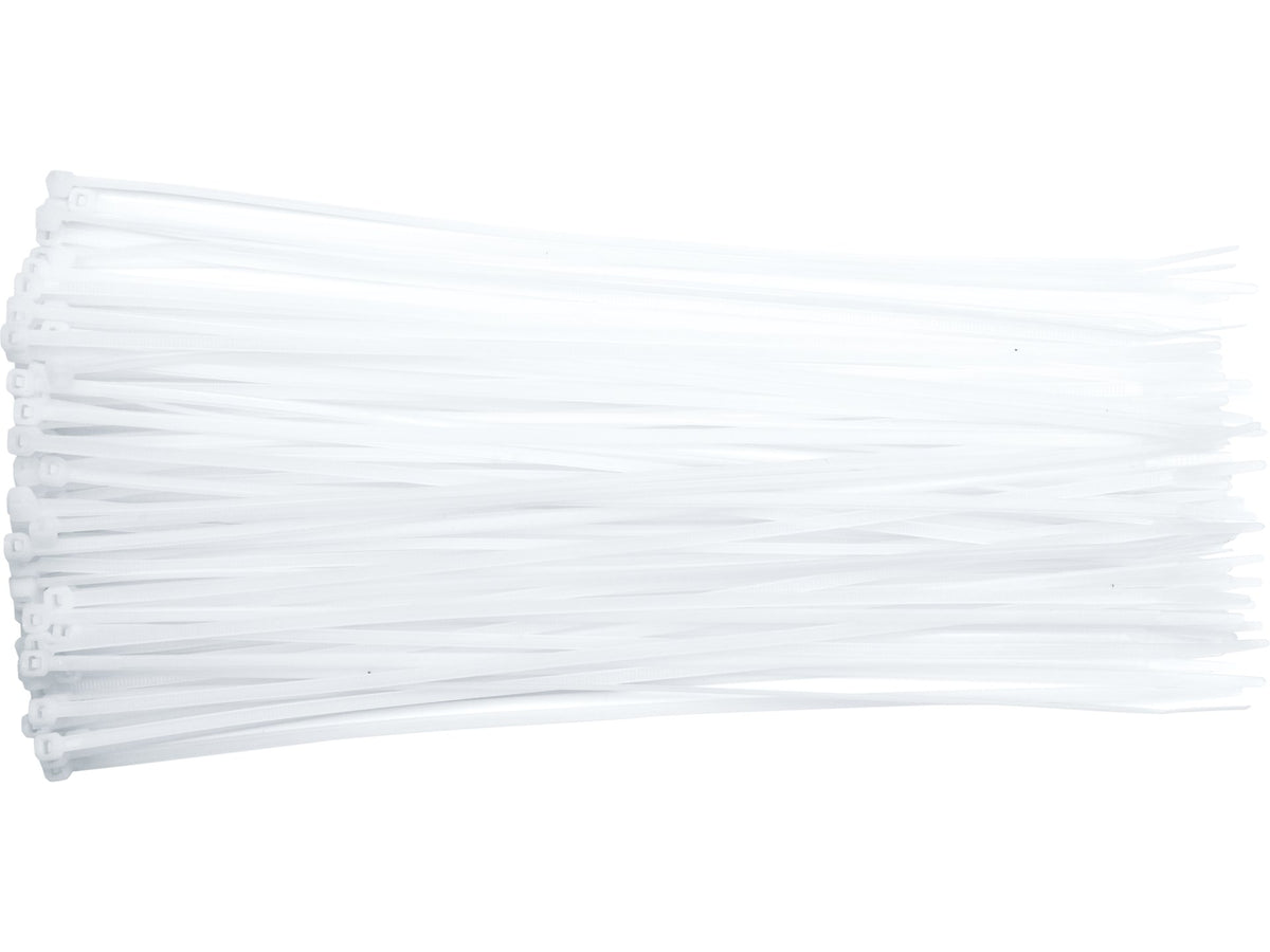 Kunststof Banden 430X4,8 100 St. Wit
