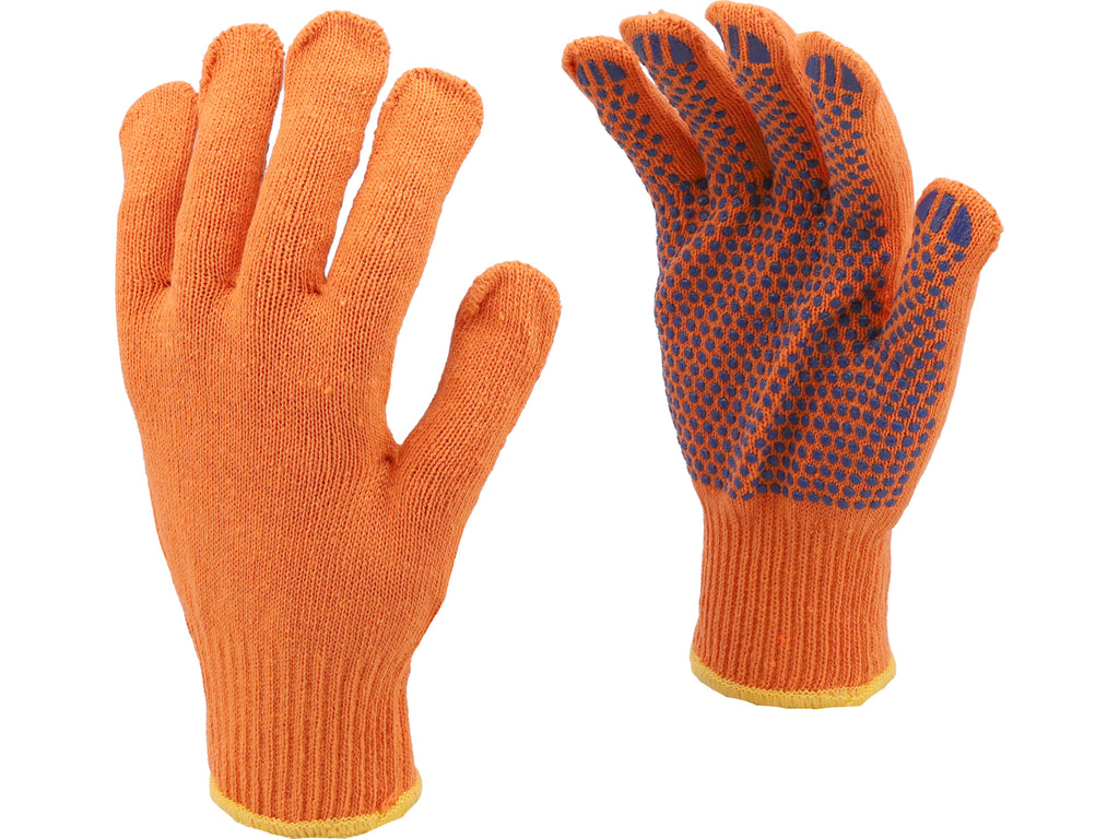 Katoenen Handschoenen, Gespot, Oranje, ''Sfd''