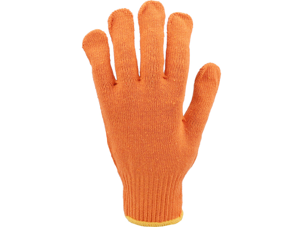 Katoenen Handschoenen, Gespot, Oranje, ''Sfd''