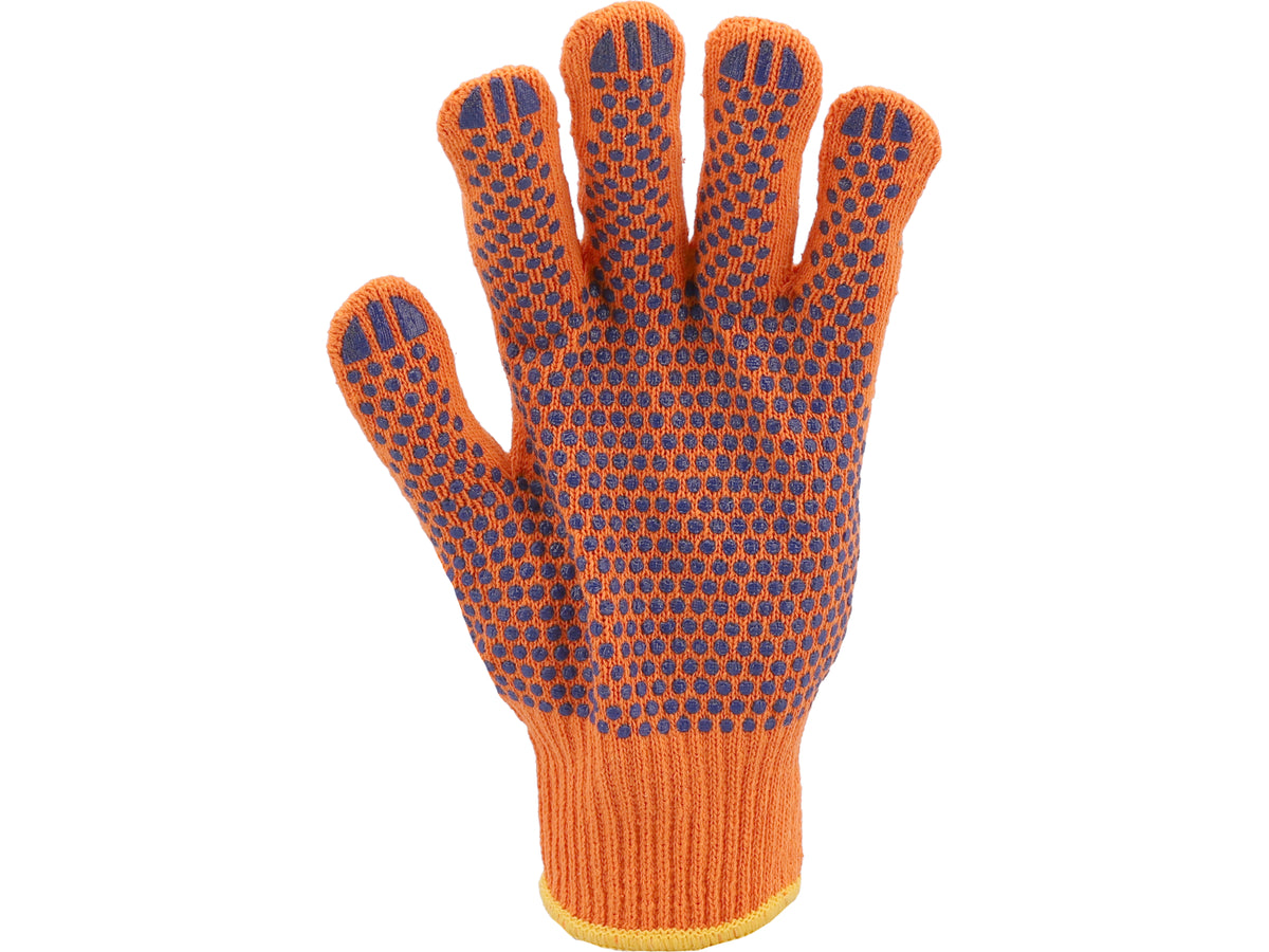 Katoenen Handschoenen, Gespot, Oranje, ''Sfd''