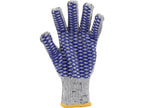 Katoenen En Polyester Handschoenen Met PVC Gaas, Kruis