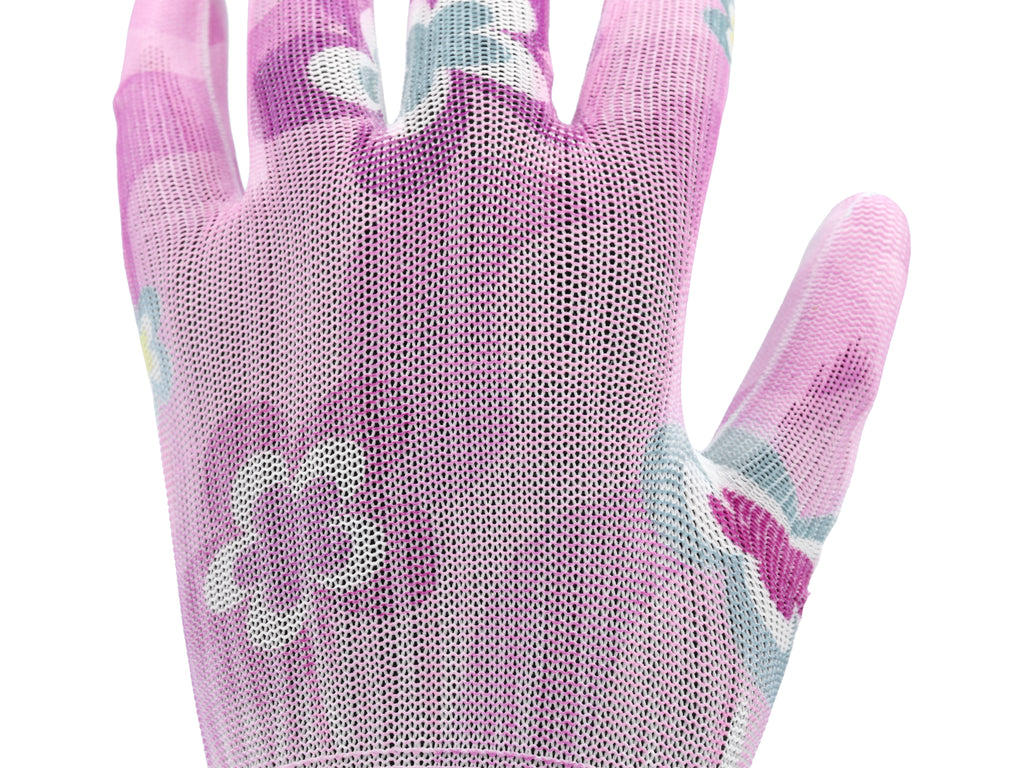 Bloemen Tuinhandschoenen - Licht Roze