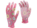 Bloemen Tuinhandschoenen - Donker Roze