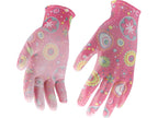 Bloemen Tuinhandschoenen - Donker Roze