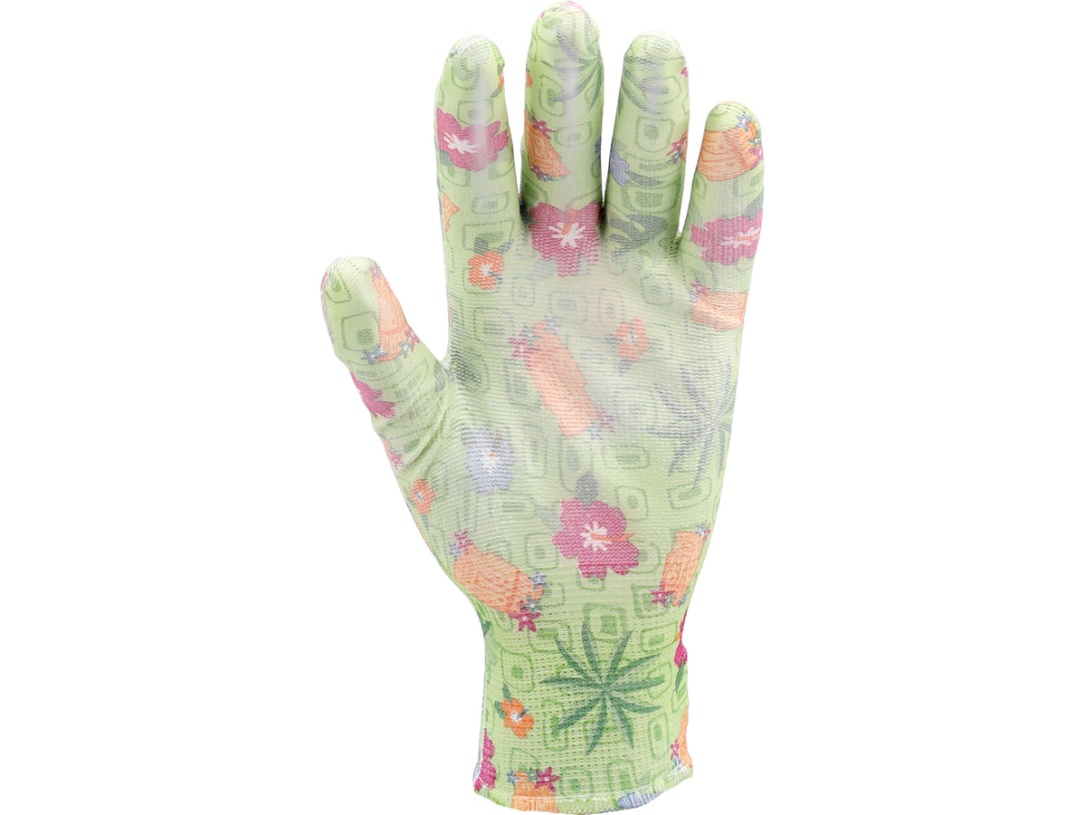Tuinhandschoenen - Bloemen - Groen