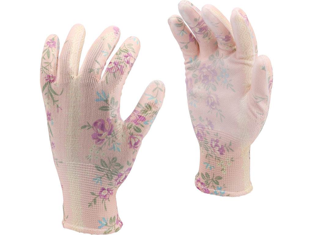 Bloementuinhandschoenen - Beige
