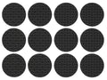 Antislippads 28 MM Zwart