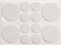 Mix Viltenpads, 20 En 38 Mm, Wit