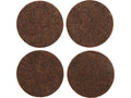 Viltenblokjes 40 MM Bruin