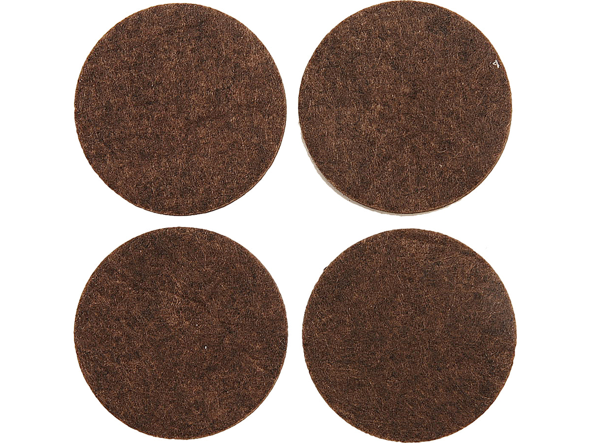 Viltenblokjes 40 MM Bruin