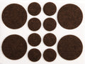 Mix Viltenpads, 20 En 38 Mm, Bruin