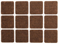 Viltenpads 28X28 MM Bruin