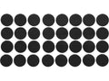 Schuimpads 18MM Zwart 32 St.