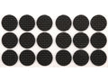 Schuimpads 25MM Zwart 18 St.