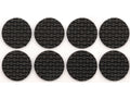 Schuimpads 38MM Zwart 8 St.