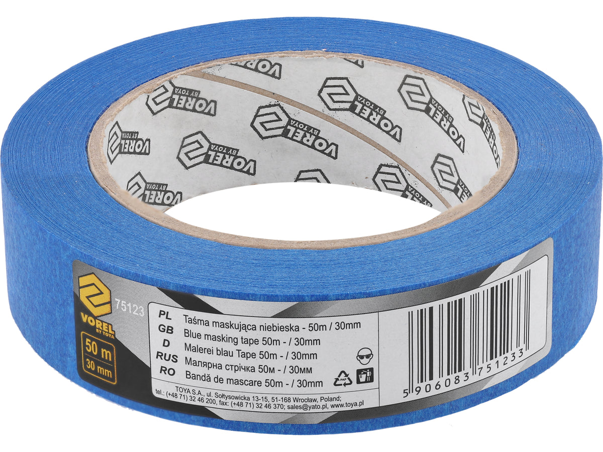 Blauwe Maskeertape 50M/30MM