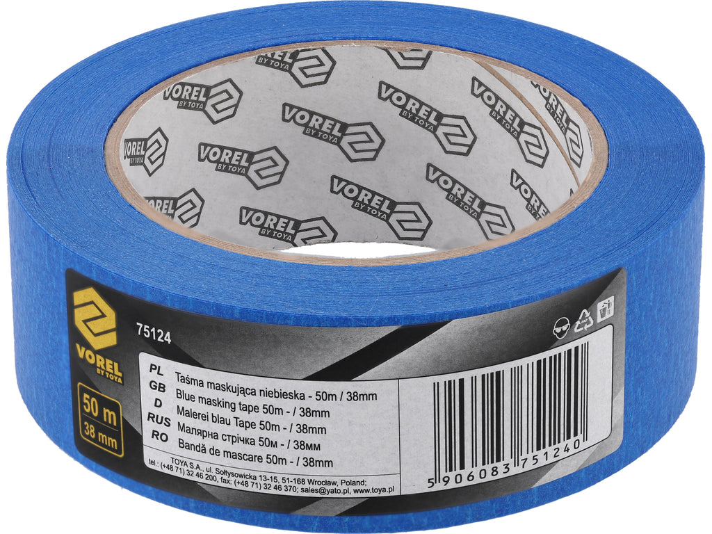 Blauwe Maskeertape 50M/38MM