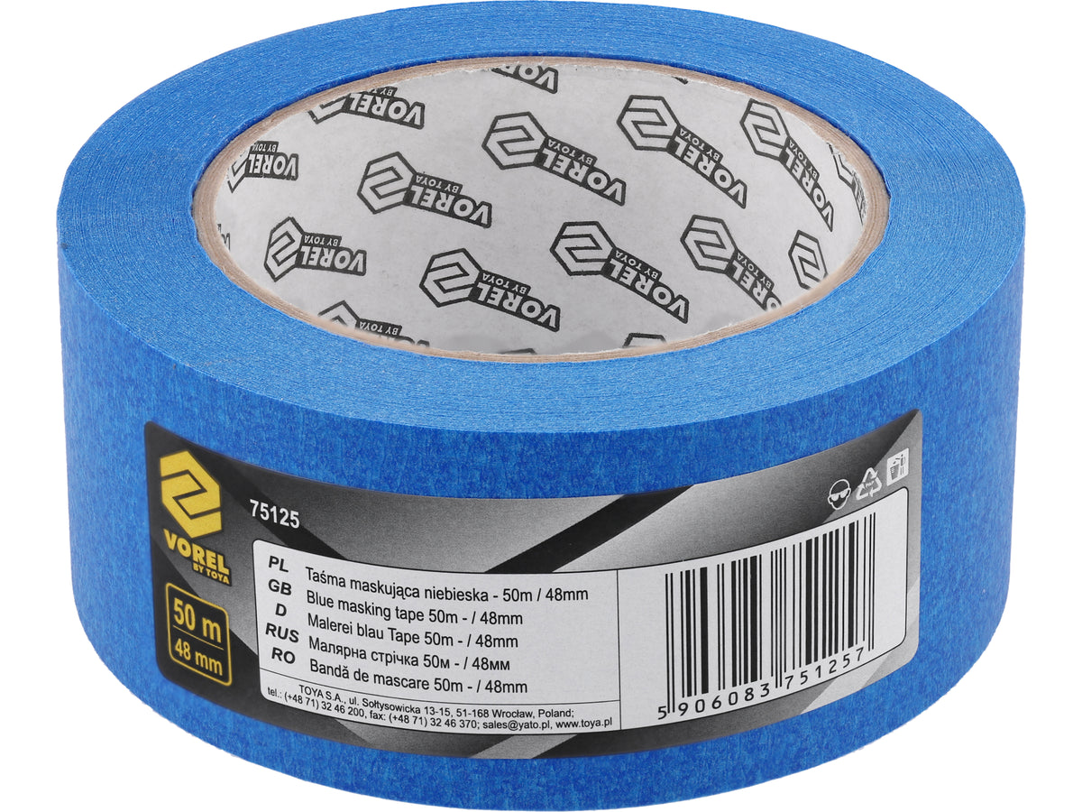 Blauwe Maskeertape 50M/48MM