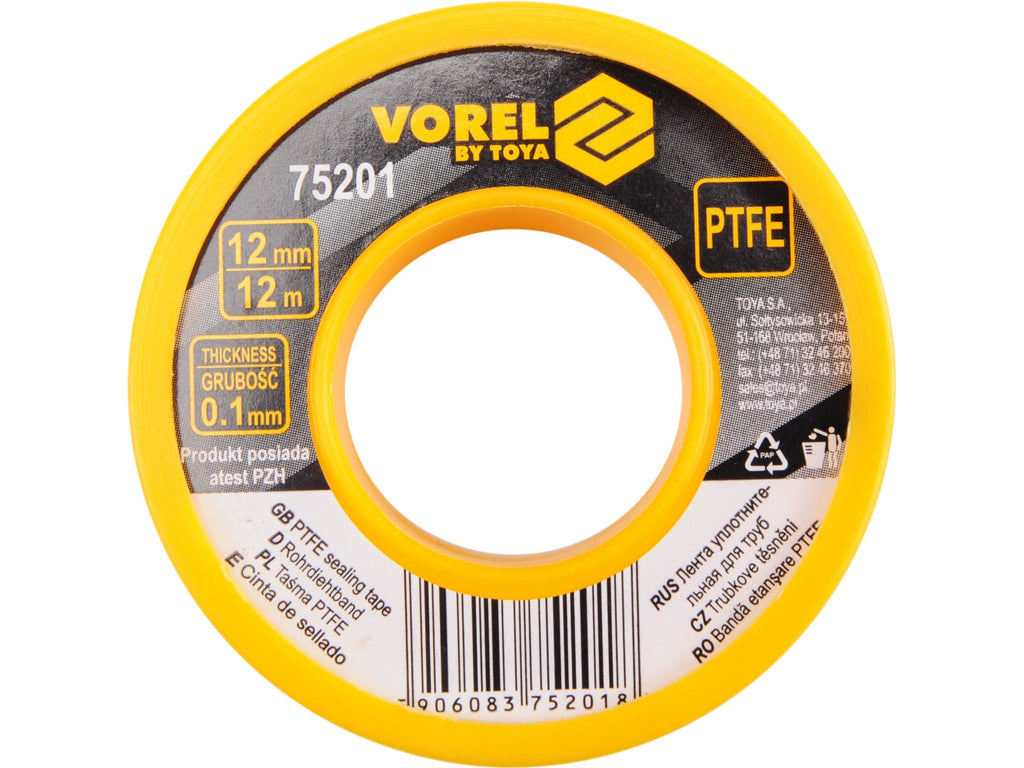 Ptfe-Band 12MX12MMX0,1MM
