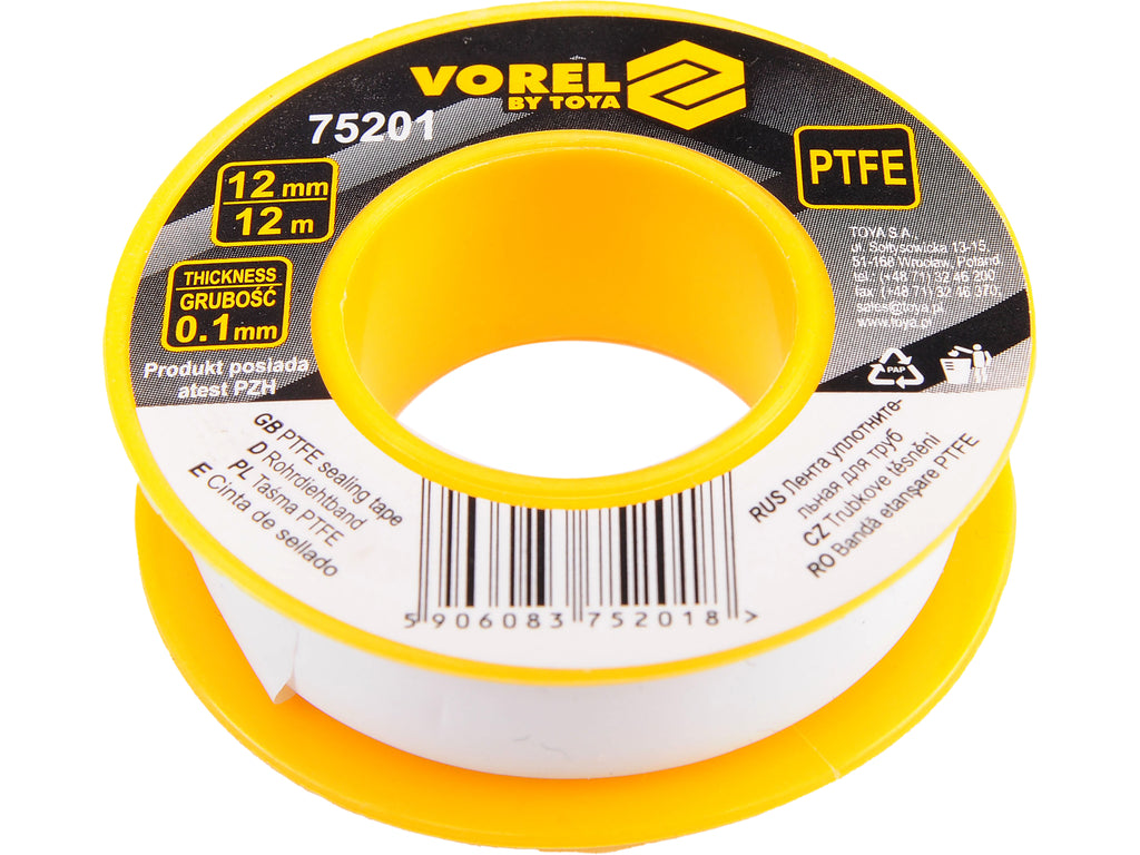 Ptfe-Band 12MX12MMX0,1MM