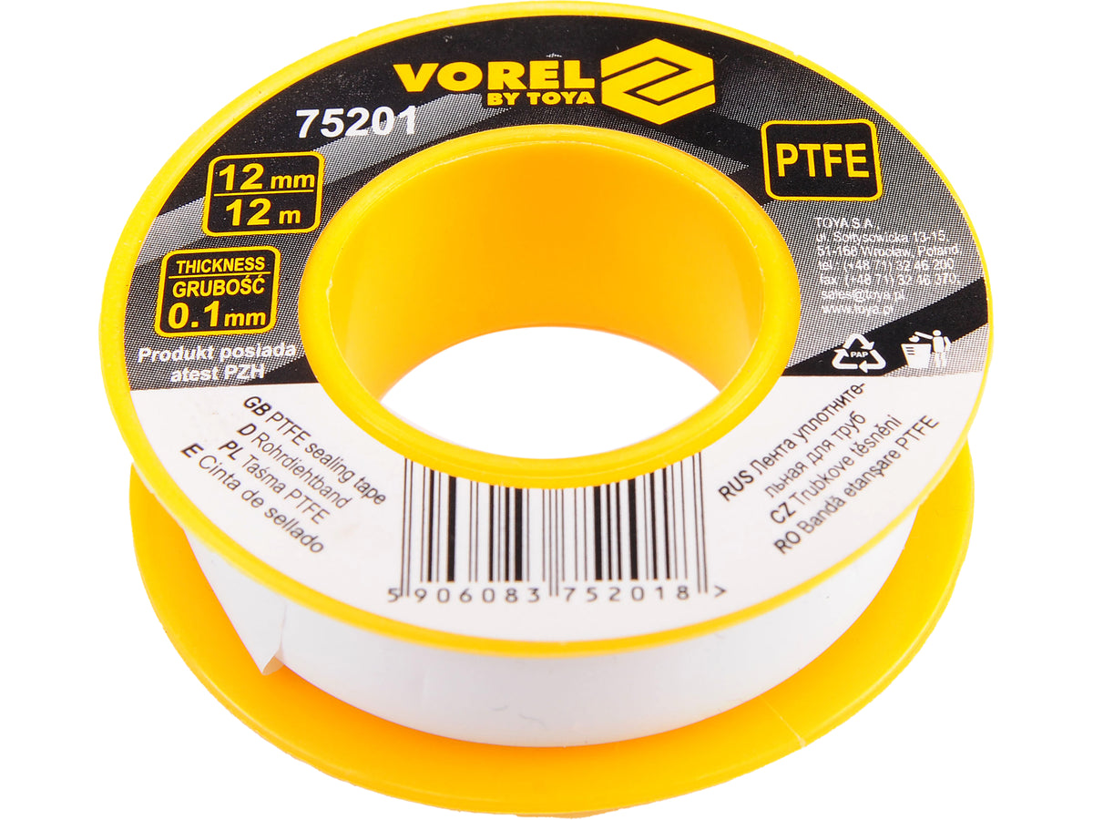 Ptfe-Band 12MX12MMX0,1MM