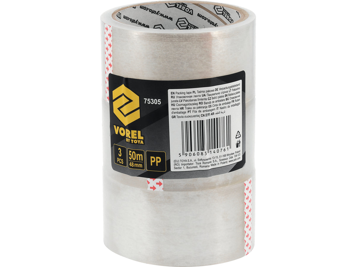 Pp Doosband Transparant 3ST 48MMX50M