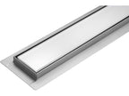 Lineaire Drain Wit Glas 90 CM Nat&Droog