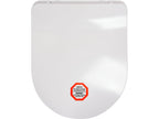 Universele Super Slanke Toiletzitting Van Duroplast, Langzaam Sluitend Met Één Knop Uitneembaar