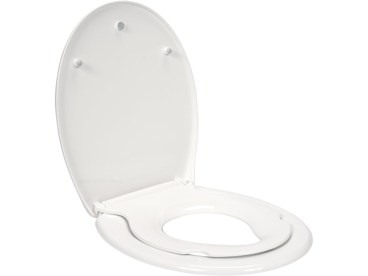 2IN1 Pp-O Langzaam Sluitende Wc-Zitting
