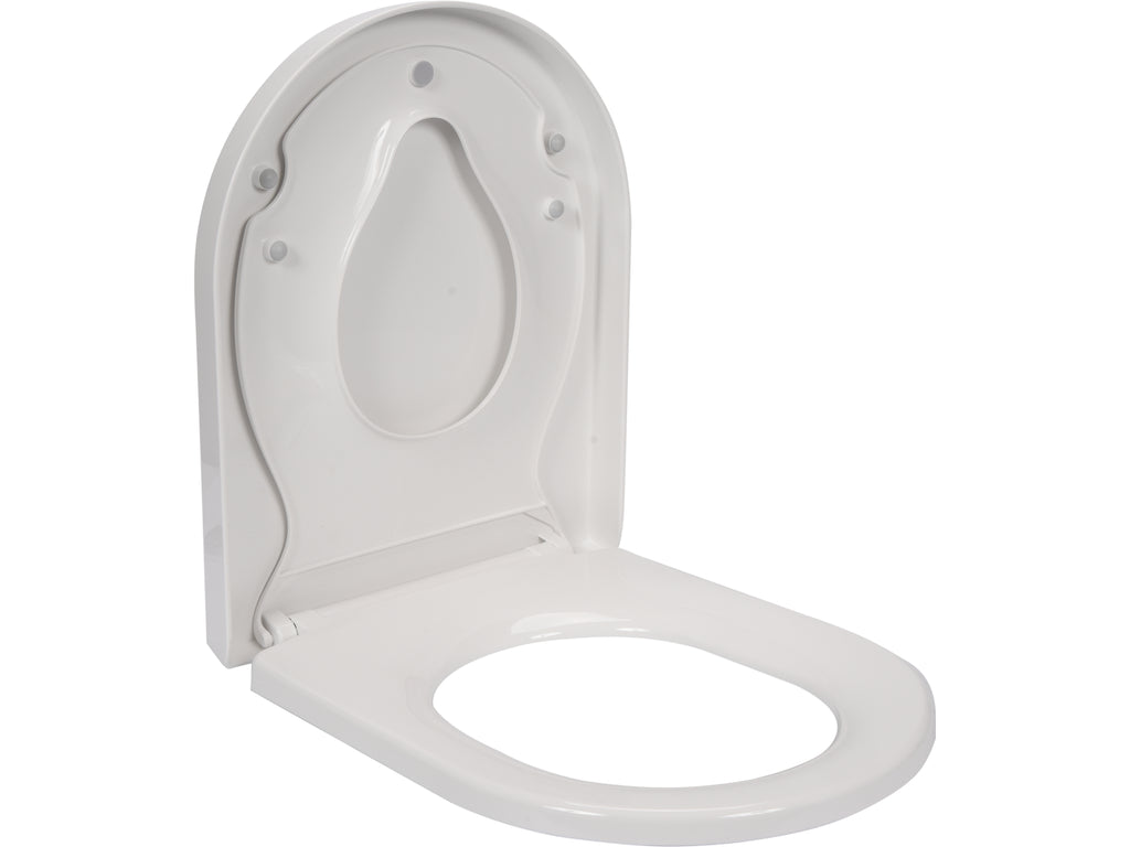 2IN1 Pp-D Langzaam Sluitende Wc-Zitting