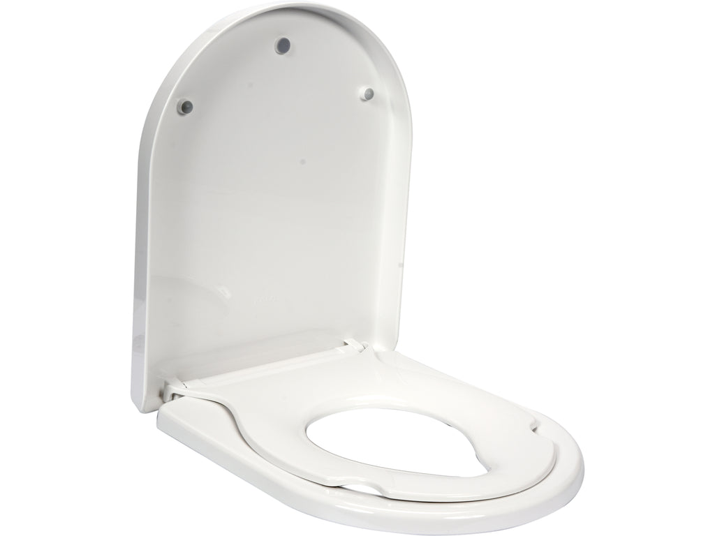 2IN1 Pp-D Langzaam Sluitende Wc-Zitting