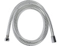 Doucheslang 2,0M PVC Glad Chroom-Wit Antitwist