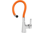 Spoelbakkraan met flexibele uitloop - 'FLEXIBLE' ORANJE