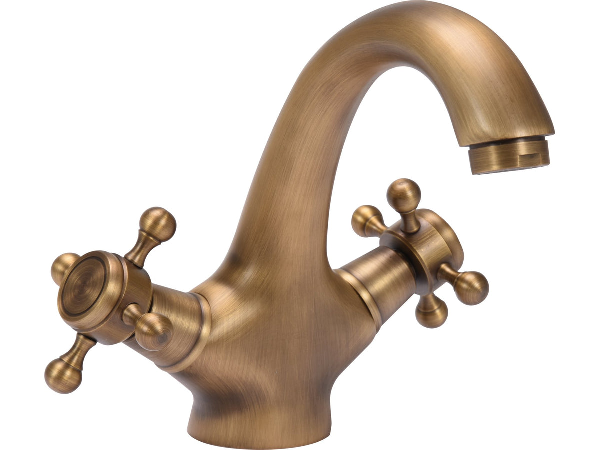 Retro Bronzen Wastafel Diker 1