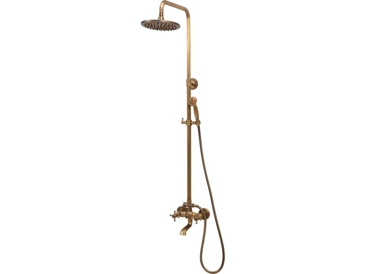 Retro Bronzen Douchekolom 1