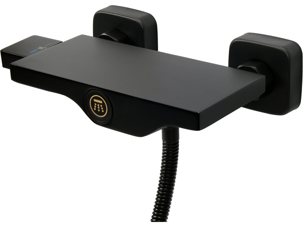 Noir 2 Thermostatische Douchekraan Met Doucheset