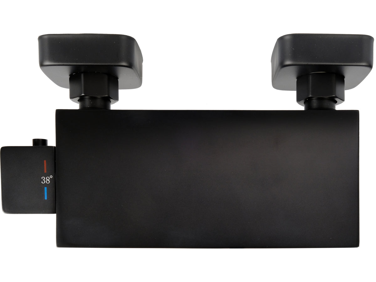 Noir 2 Thermostatische Badkraan Met Doucheset