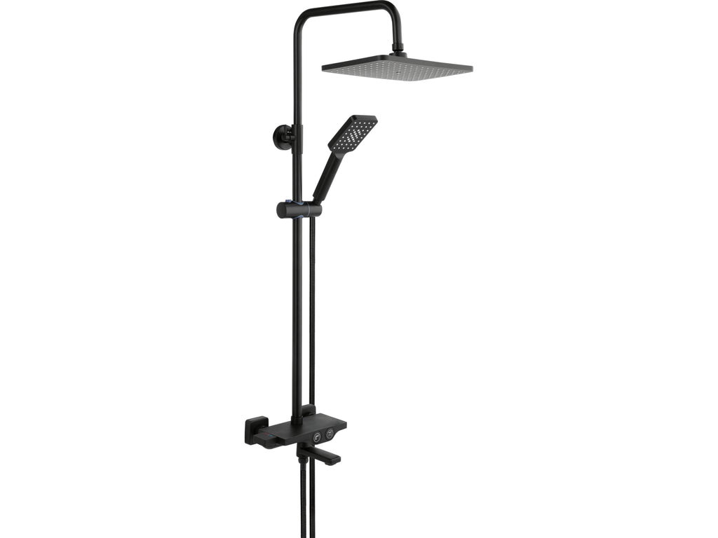 Noir Thermostatische Douchekolom 2