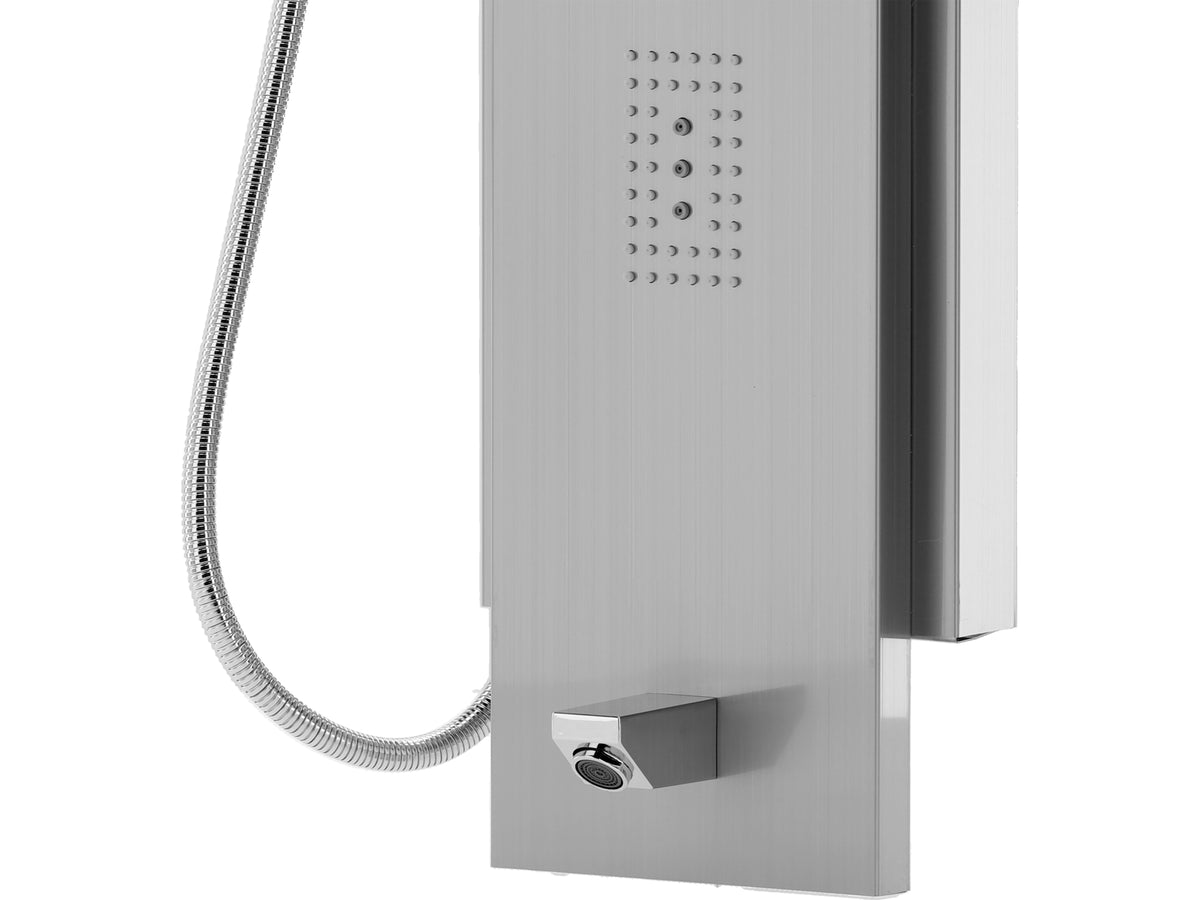 Staaly 6 Inox Douchepaneel