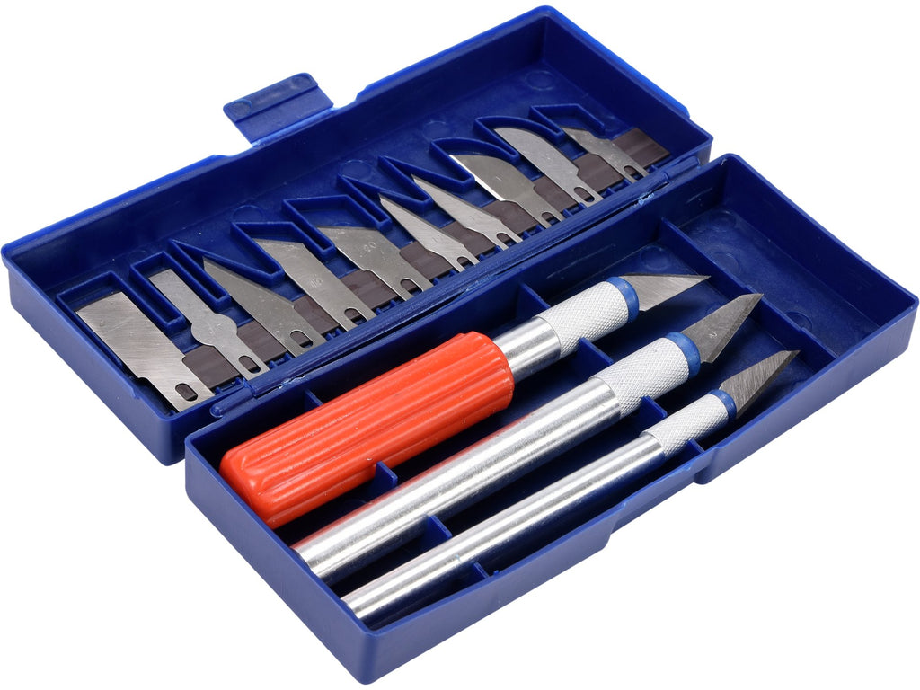Precisiewerkmessen Met Vervangbare Messen, Set Van 16