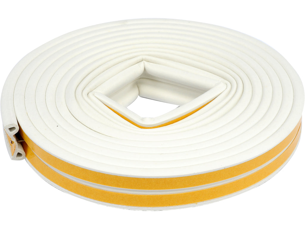 Pakking Voor Ramen En Deuren, Epdm, Type P, Wit, 6M