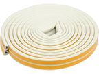 Pakking Voor Ramen En Deuren, Epdm, Type D, Wit, 6M
