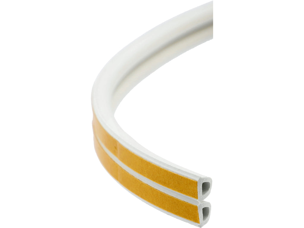 Pakking Voor Ramen En Deuren, Epdm, Type D, Wit, 100M
