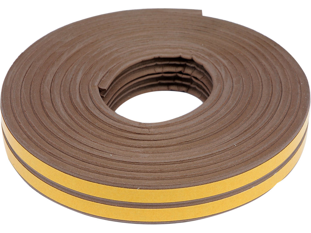 Pakking Voor Ramen En Deuren, Epdm, Type E, Bruin, 6M