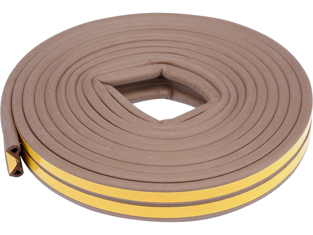 Pakking Voor Ramen En Deuren, Epdm, Type P, Bruin, 6M