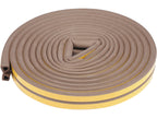Pakking Voor Ramen En Deuren, Epdm, Type D, Bruin, 6M