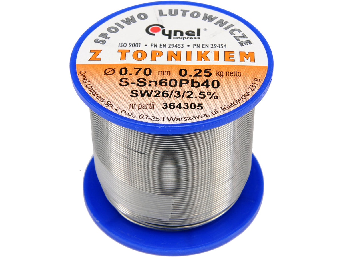 Soldeerbindmiddel Sn60pb40 0,7/250