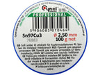 Bindmiddel, Soldeerdraad Voor Koperinstallaties Op Een Spoel 2.5MM, 100G, Sn97cu3